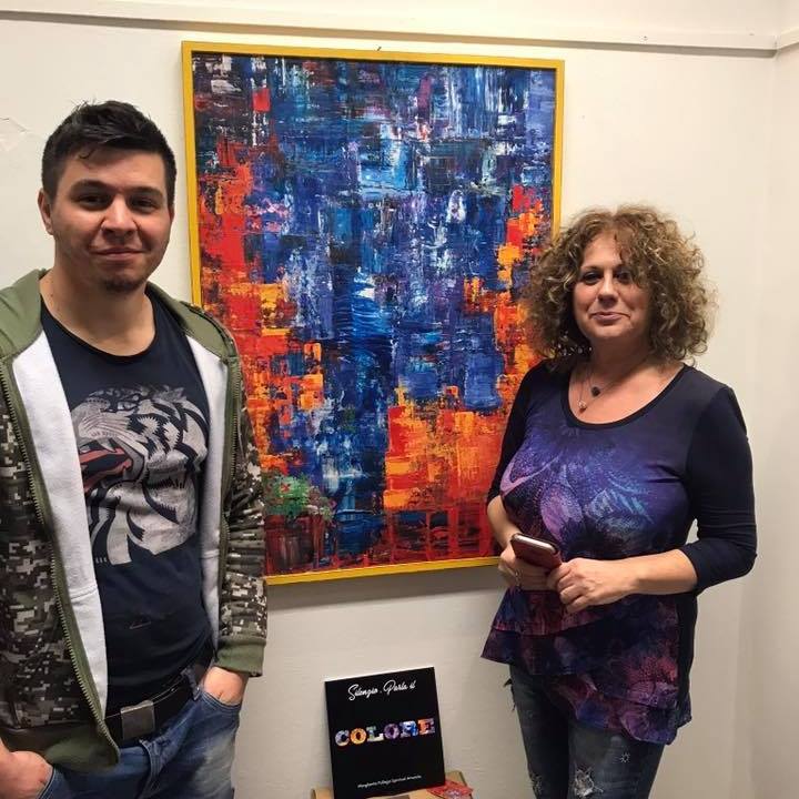 Gioppo con Margherita Pullega al 7Bo