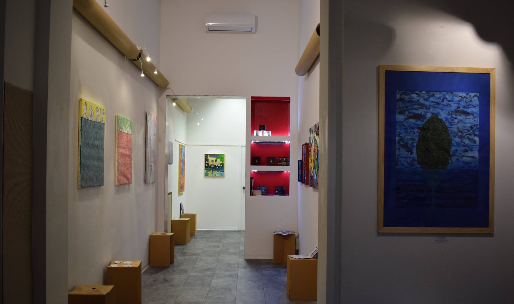 La mostra collettiva al 7Bo