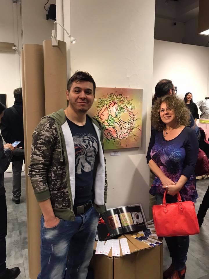 Gioppo con Margherita Pullega al 7Bo