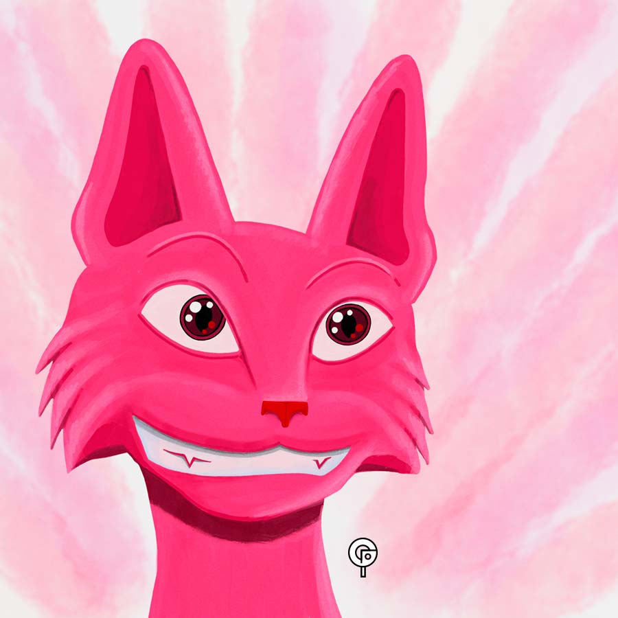Lollipop faccia di gatto - gioppo